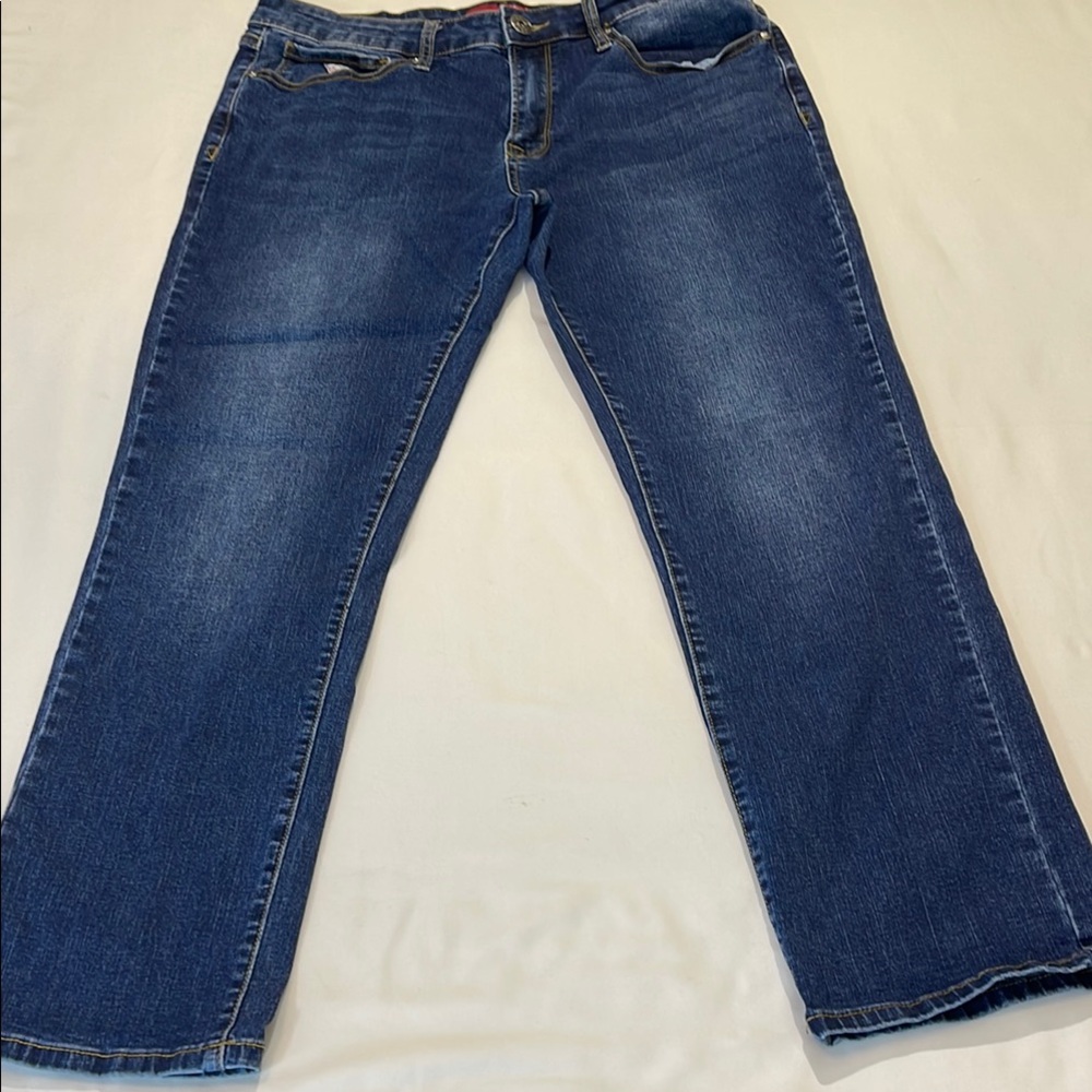 GUESS LINCOLN SLIM STRAIGHT MENS SIZE 34/30 Blue Denim Jeans